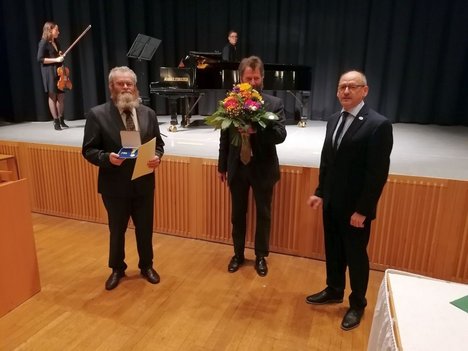 Verleihung Ehrenmedaille an Harald Lisker