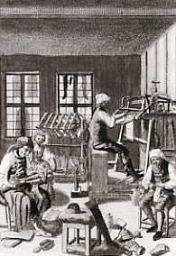Bild: Die Strumpfstrickerei und -wirkerei in Apolda im 17. und 18. Jahrhundert